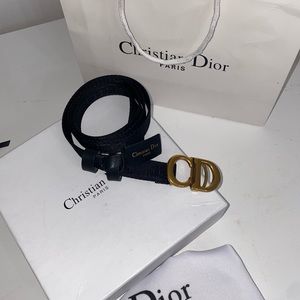 DIOR SADDLE BELT